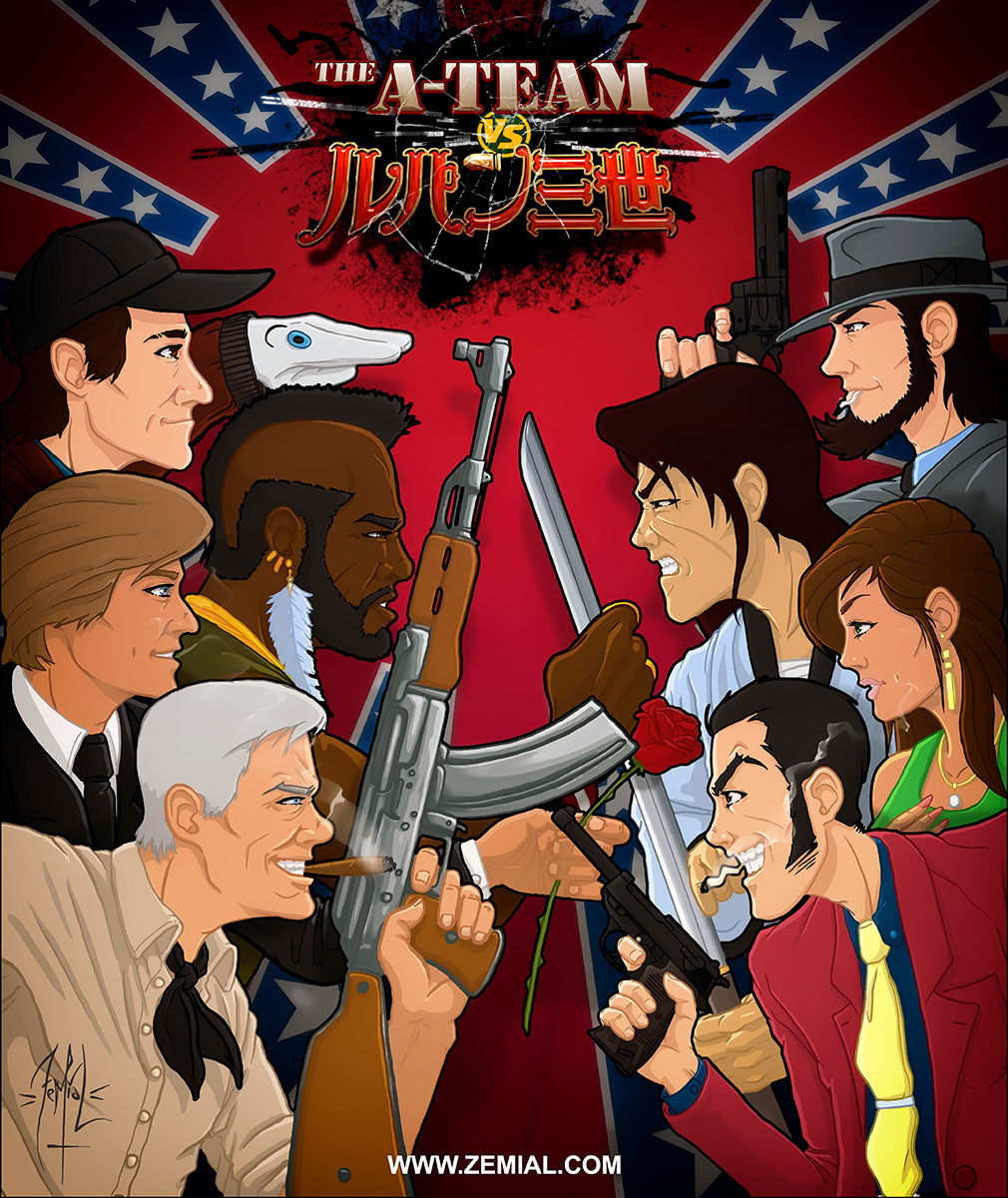 The A-Team vs Lupin the Third