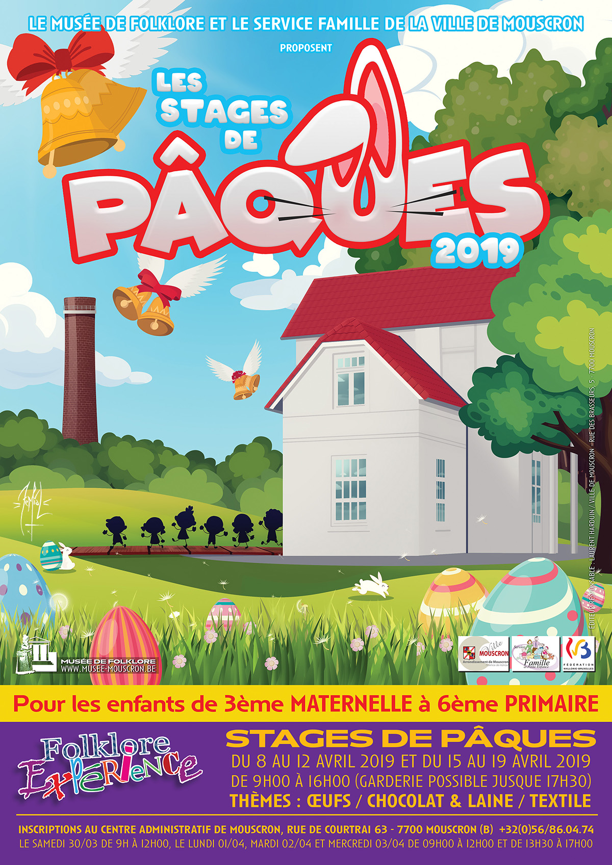 Stages de Pâques 2019