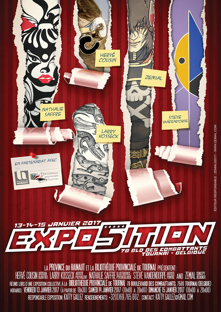 Affiche : Expo5ition