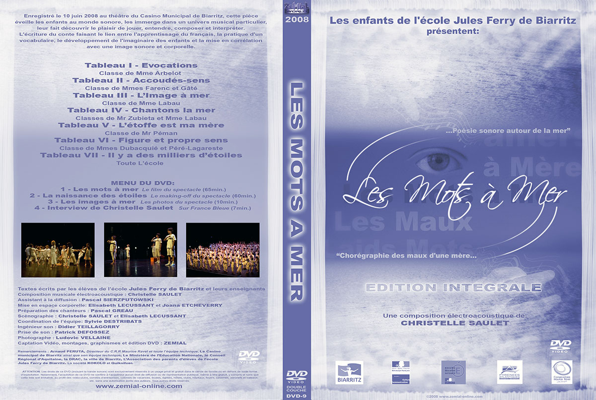 Pochette DVD : Les Mots à Mer