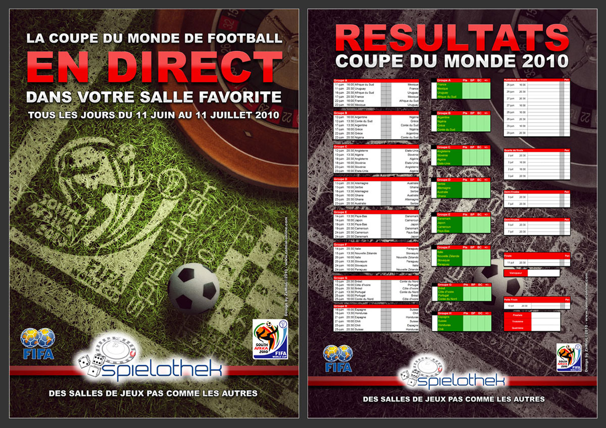 Affiche : Coupe du monde de Football 2010