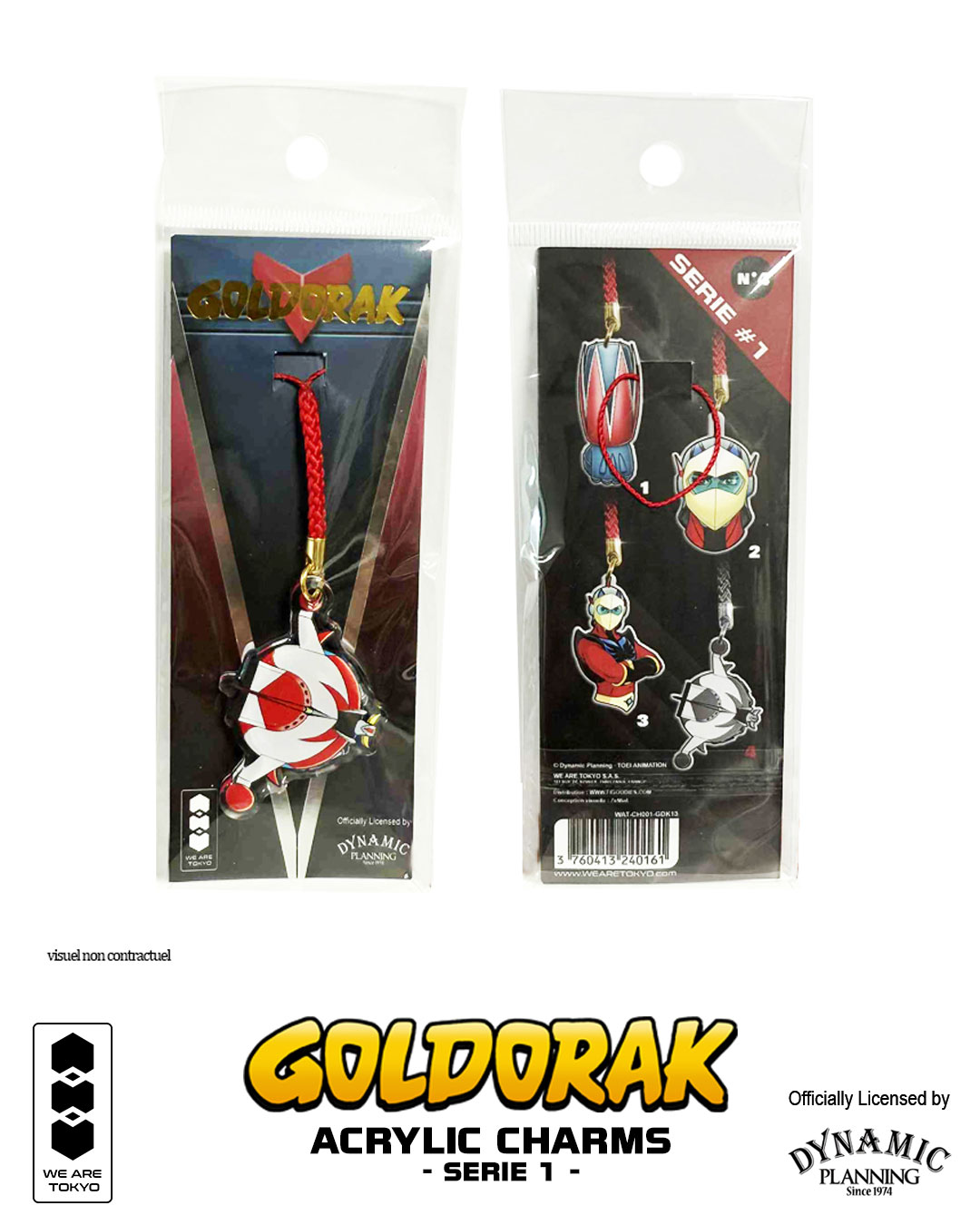 CHARMS - SPAZER GOLDORAK – Image 2