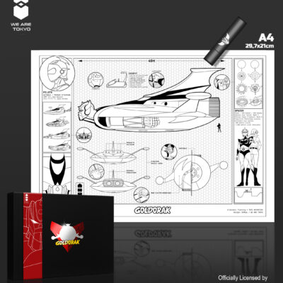 ArtPrint UV SPAZER GOLDORAK A4