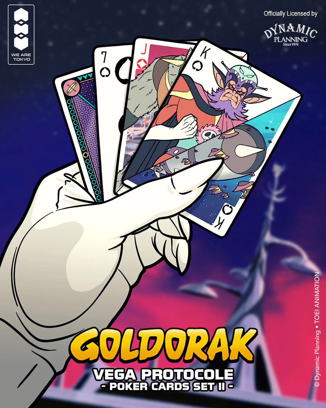 POKER CARDS - GOLDORAK "PROTOCOLE VEGA"