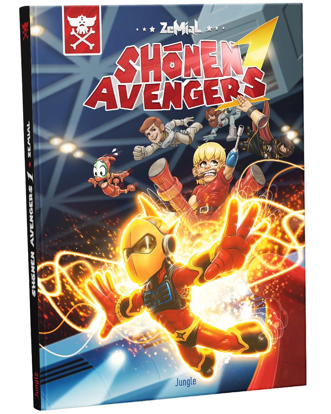 Couverture de la bande dessinée SHONEN AVENGERS édition JUNGLE